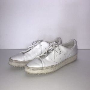 Adidas White Pointed Court Shoes